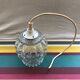 Old glass pendant light, 70s
