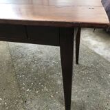 Solid oak farm table