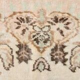 5x8 Brown & Cream Handmade Oriental Turkish Rug,166x252Cm