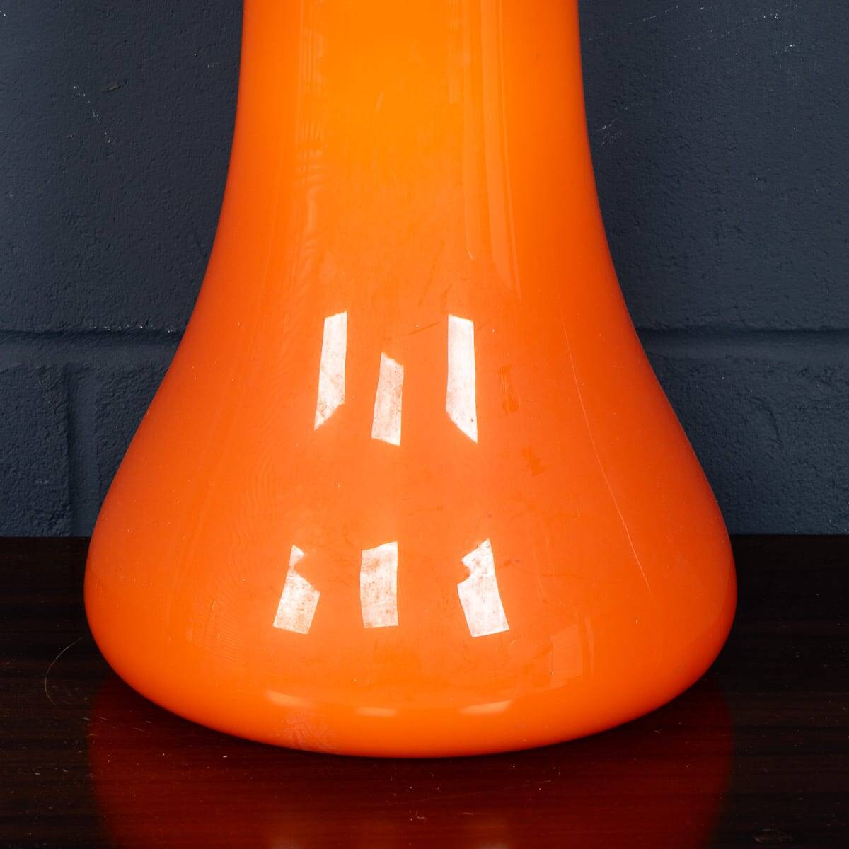 Vintage 20thc italian table / floor lamp by carlo nason for mazzega c.1970