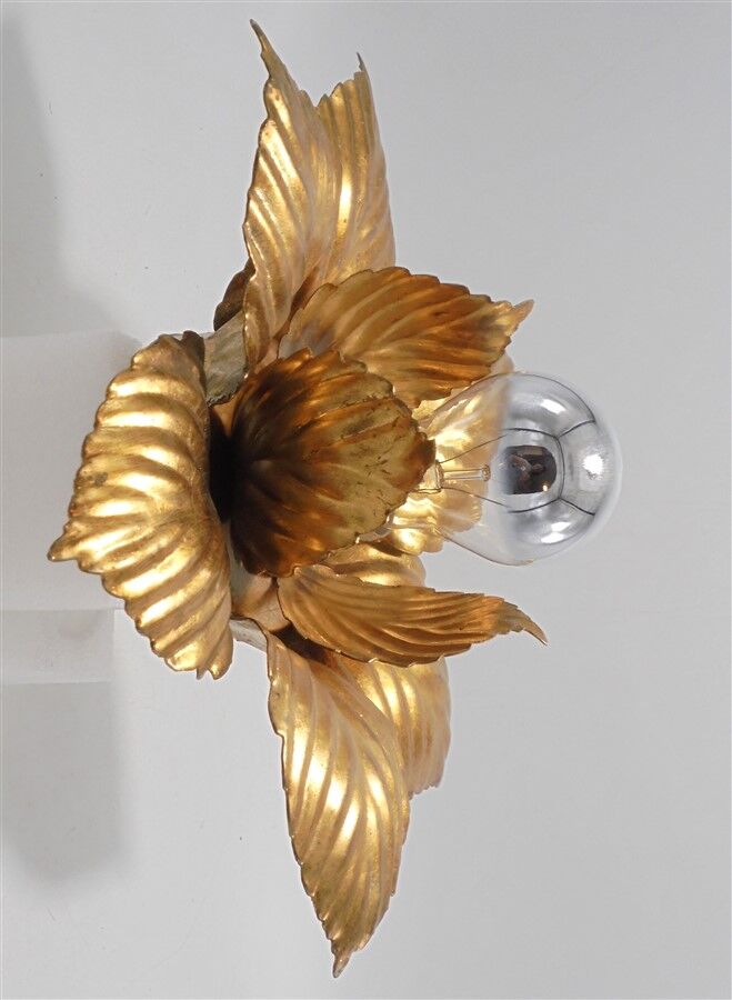 Masca golden flower wall lamp