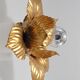 Masca golden flower wall lamp