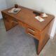 Ancien bureau Art Déco Noyer vintage