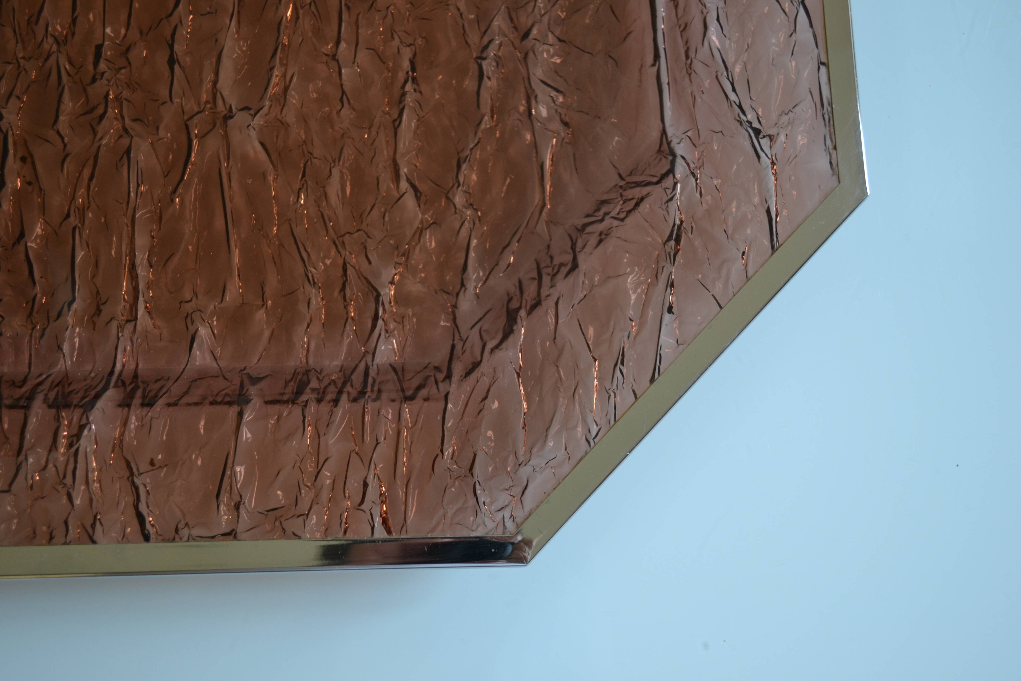 1970 tray in smoked lucite