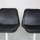 Scandinavian Modern Set Of 4 Dinning Chairs By Börje Johanson Vinga, Sweden 1970