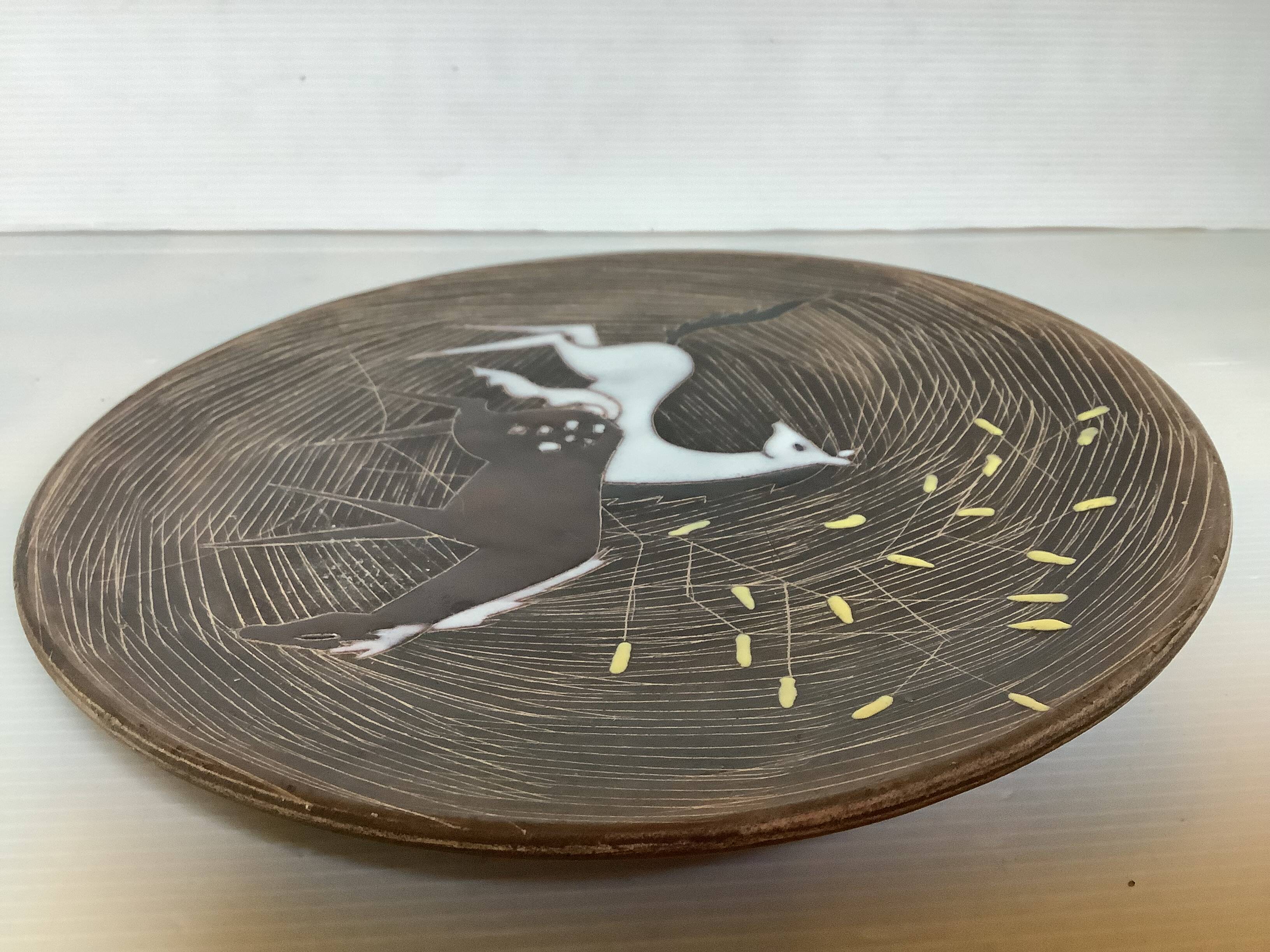 Chevaux Ruscha céramique mat et émaillée