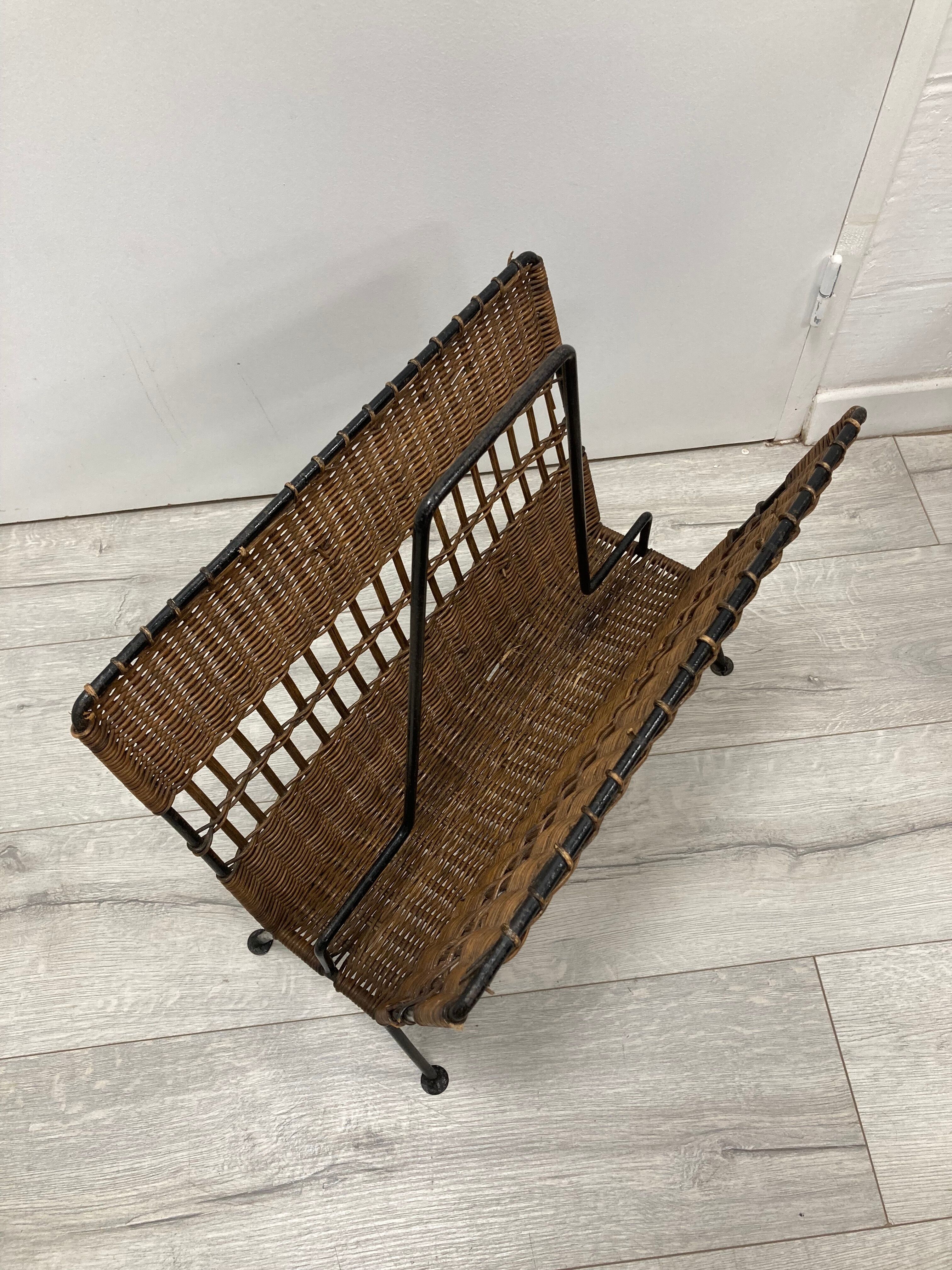 Vintage magazine door