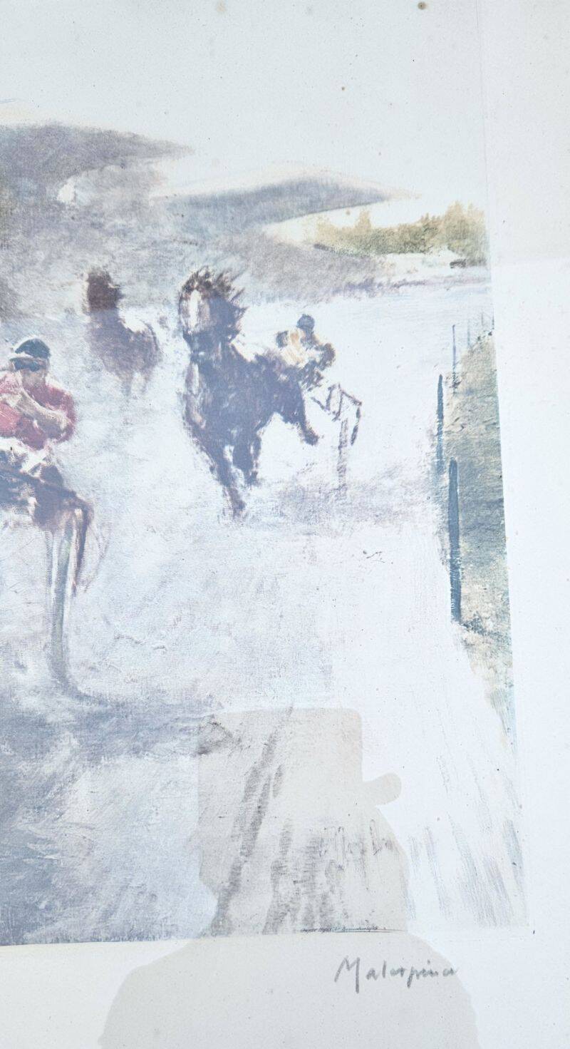 Louis Ferdinand Malespina - Aquatint Trotting Race at Vincennes