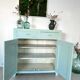 Parisian buffet green mint
