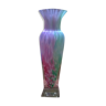 Vase à décor multicolore