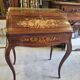 Secretaire de dame bonheur du jour marqueterie