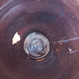 Glazed earthenware pot