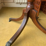 Octagonal pedestal table