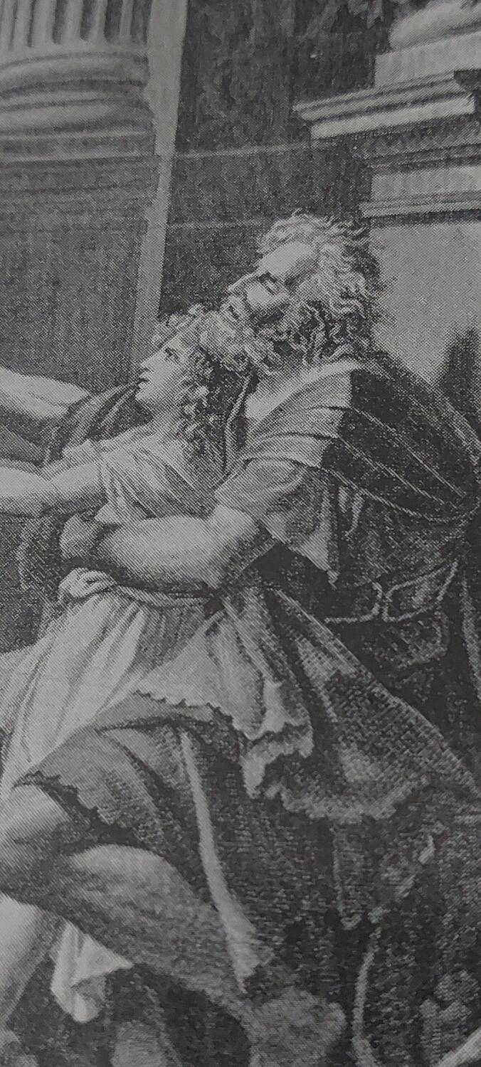 1894 Jacques-louis, David Original print