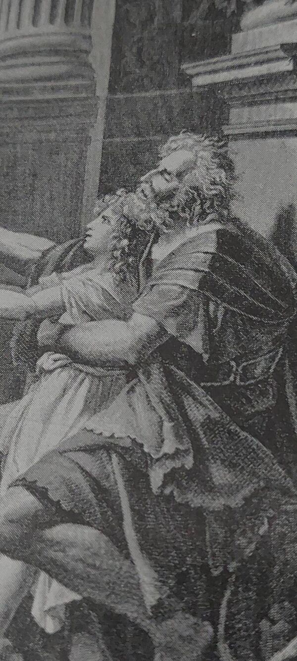 1894 Jacques-louis, David Estampe originale