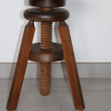 Tripod wood screw stool 1950