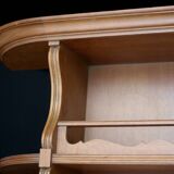 Imposing wall-mounted dresser of very fine craftsmanship