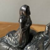 Religious metal music box - I am the immaculate conception - made in France