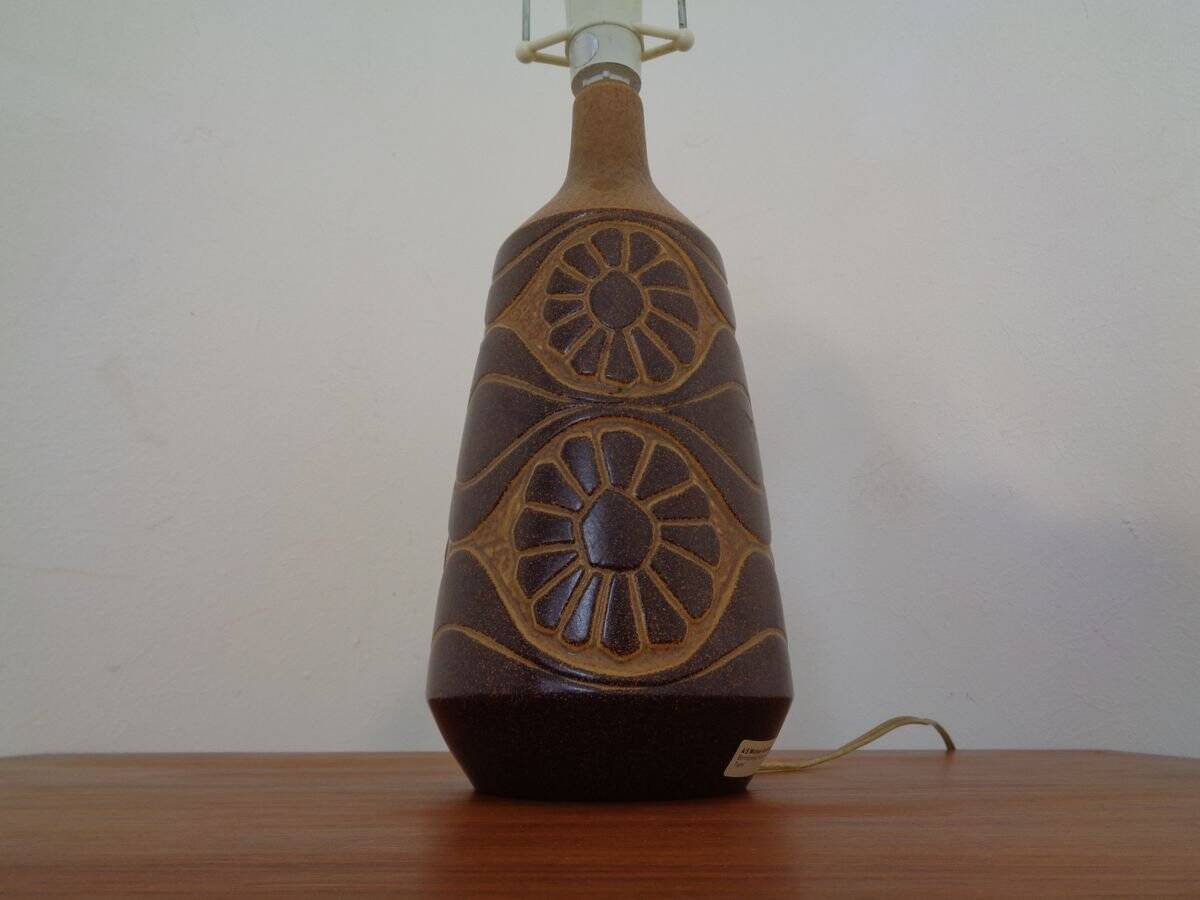 Ceramic Floor Lamp by Michael Andersen & Son for Bornholmsk, 1960s