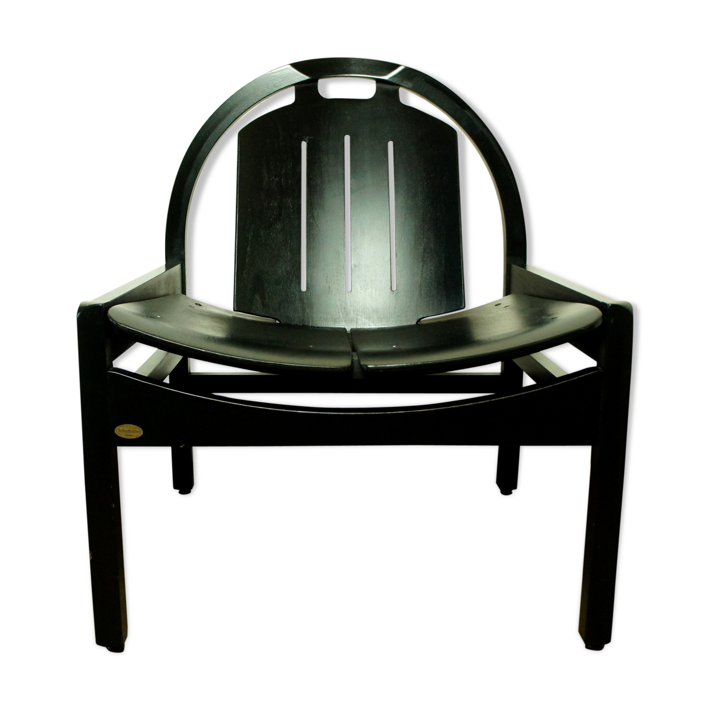 Pair of lounge chairs Baumann "Argos" late 70s