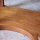 Bedside table or console in Empire style, drawer unit, end table.