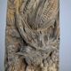 Antique Bronze Relief of Nature and Birds, 1900s