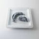 White Ceramic Plate with Etched Rooster Relief – Vintage Mid-Century Square Plate, Jacques Innocenti Style
