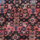 Handmade persian rug, red wool runner rug- 75x387cm