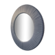 Miroir en cuir plissé Poltrona Frau
