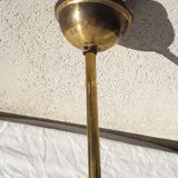 70's design glass pendant light