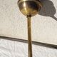 70's design glass pendant light