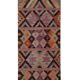 Vintage Turkish hallway rug 94x405 cm
