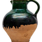 Vintage terracotta jug, 1960