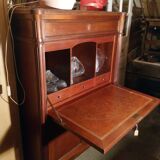 English-style solid wood secretary.