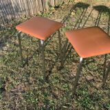 Pair of Skaï stools