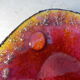 Pocket enamel on silver enamel signed Villegoureix