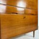 1960s Vintage Minimalistic Walnut Cabinet/Secretary