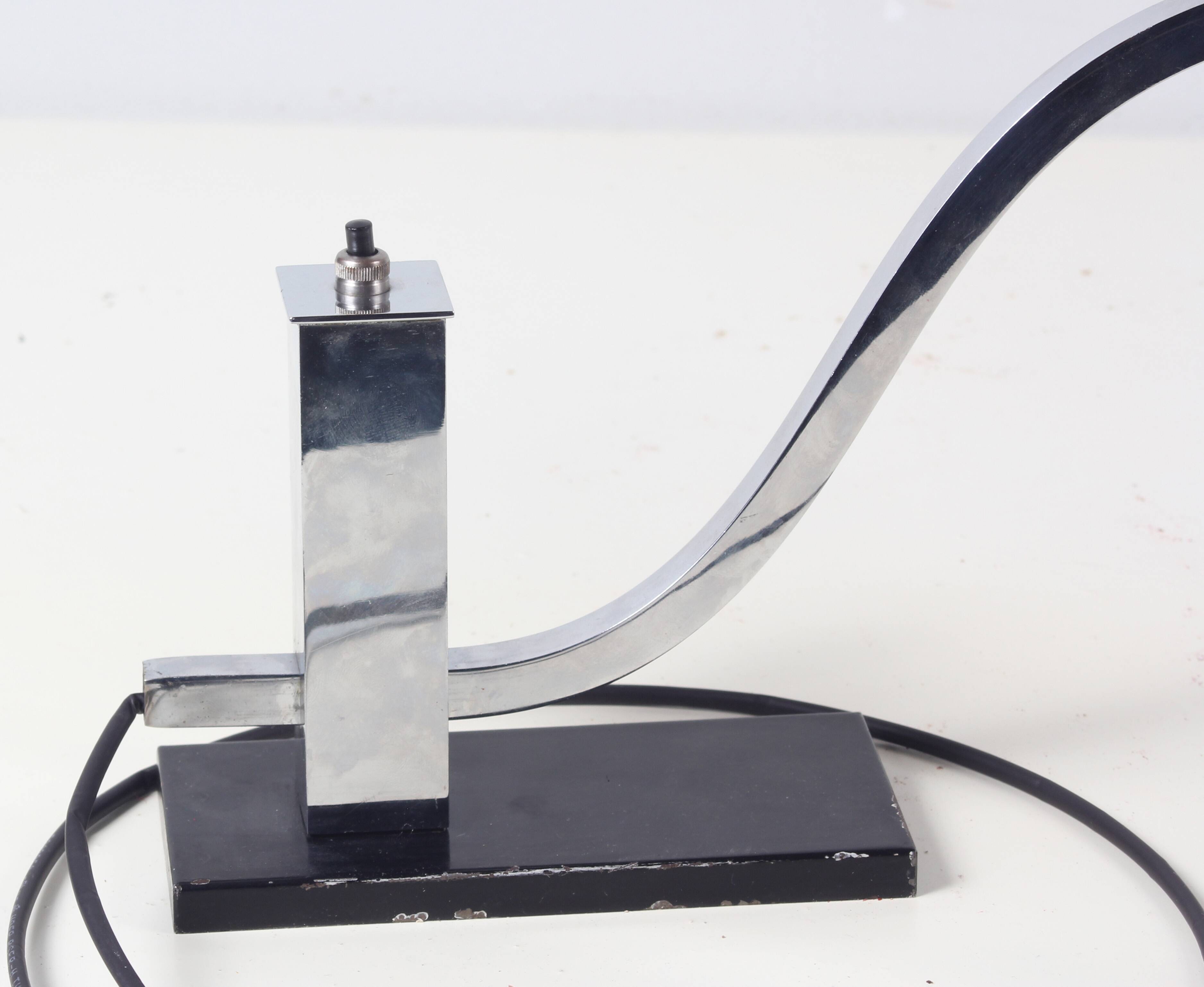 Piano lamp, 1930s, art deco