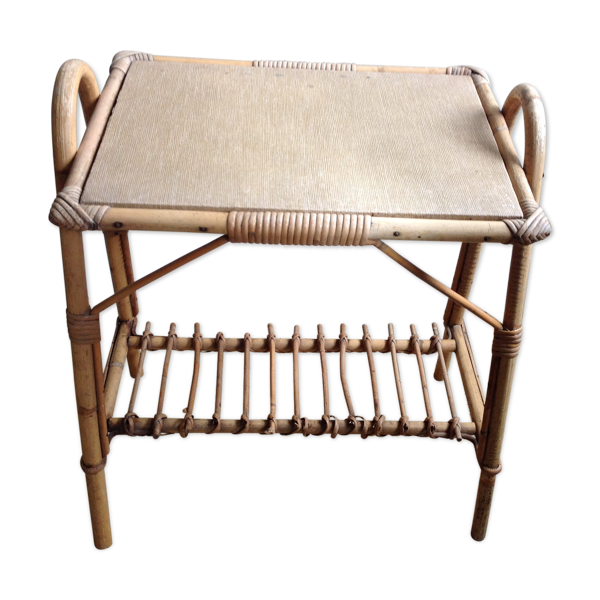 Table en rotin