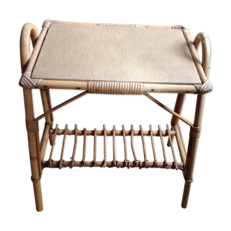 Rattan table