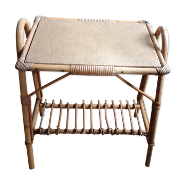 Table en rotin