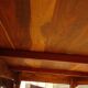Table en bois exotique, 6/8 personnes