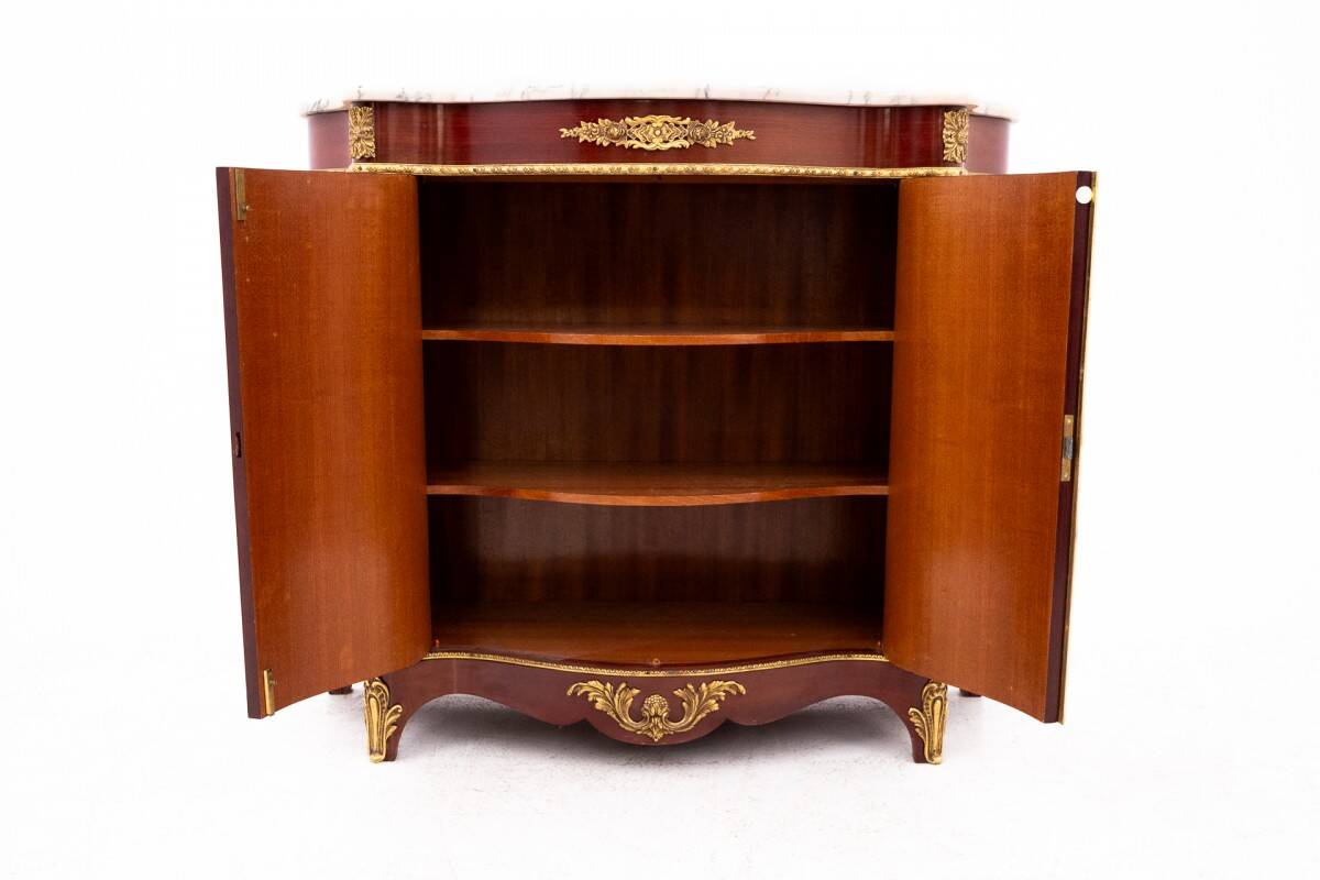 Chest of drawers with stone top, Western Europe, first half of the 20th cen