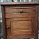 Art nouveau bedside table