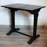 Black bistro table