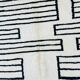 Unique handmade Berber rug 3x2 m