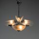 Rare Art Deco Chandelier, Czechoslovakia, 1930s