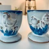 Set of 2 ceramic egg cups