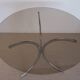 Table ronde en verre