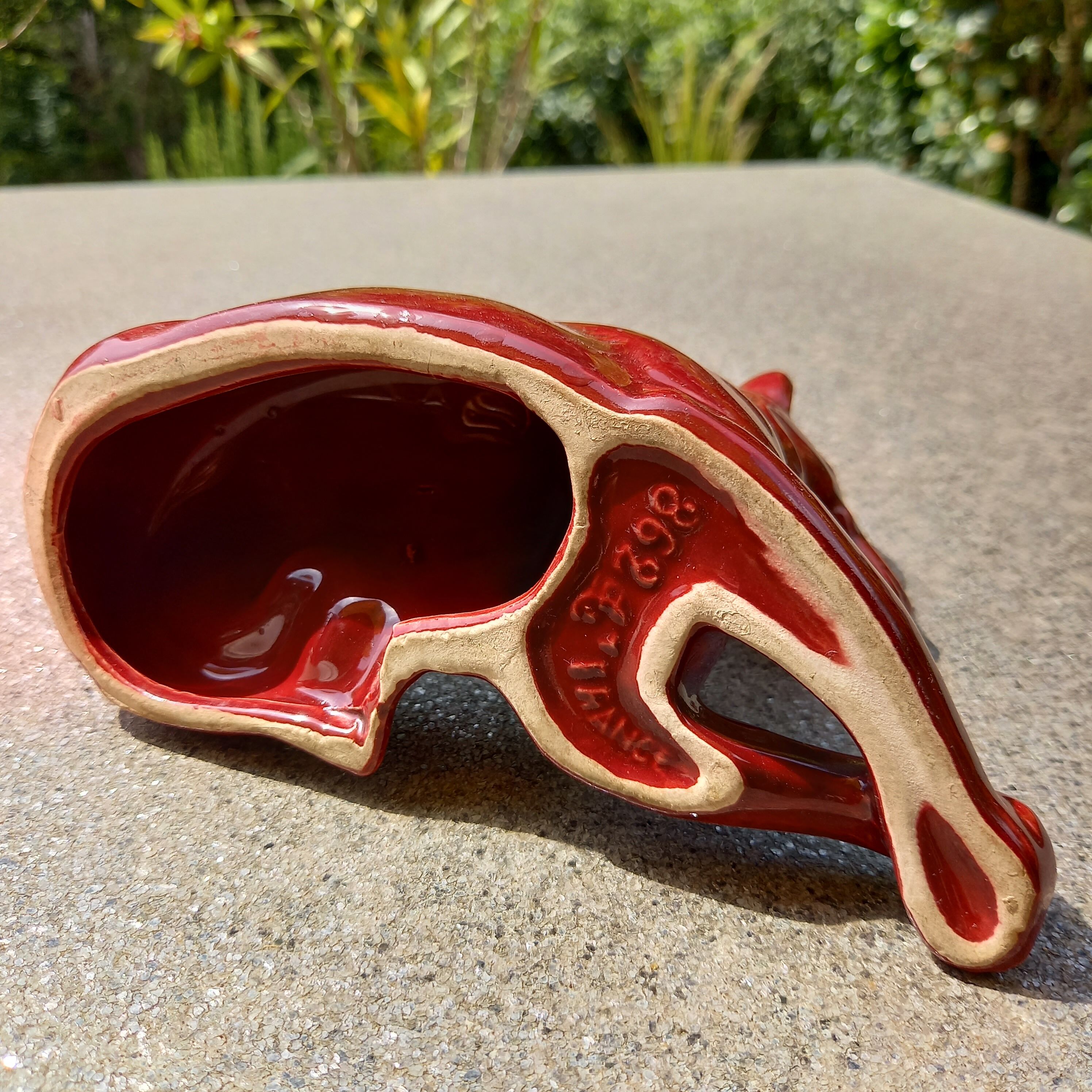 German shepherd dog red vintage